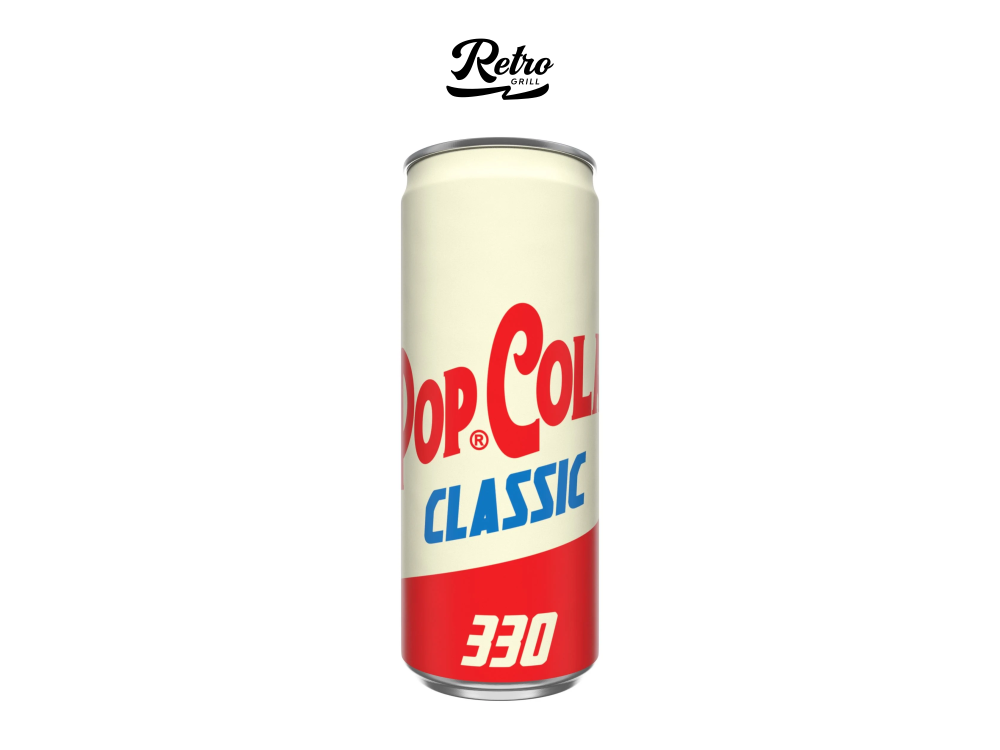 pop cola retro grill
